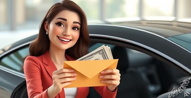 Compró un coche con el dinero