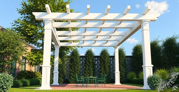 La pérgola de aluminio NATERIAL Manea gris de 260x350 cm está rebajada a 478 euros en Leroy Merlin