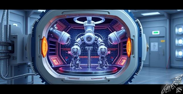 Microrreactores nucleares automatizados con robótica