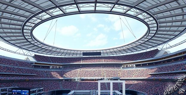 El estadio tendrá capacidad para 46.000 espectadores