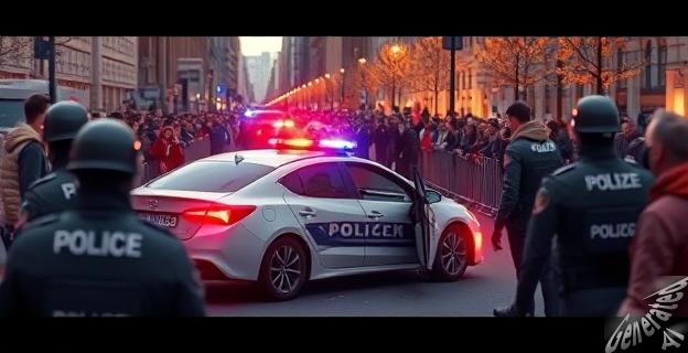 El conductor del coche embistió a una multitud en Mannheim, Alemania, dejando al menos dos muertos y 25 heridos.