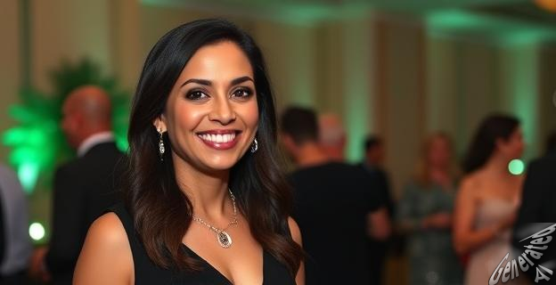 Ha reaparecido como anfitriona de la gala de los Greenwalk Awards