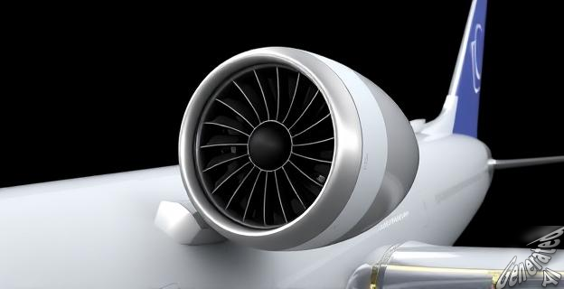 El motor GE9X consume un 10% menos de combustible que su antecesor