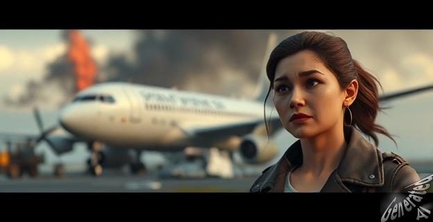 Timur sufre un accidente de avión