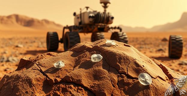 Estructuras microscópicas con formas de 'semillas de amapola' y 'manchas de leopardo' que contienen fosfato de hierro y sulfuros