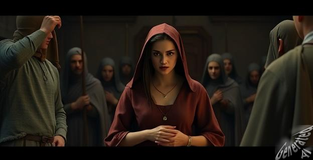 Úrsula es sometida a un interrogatorio por la Santa Hermandad