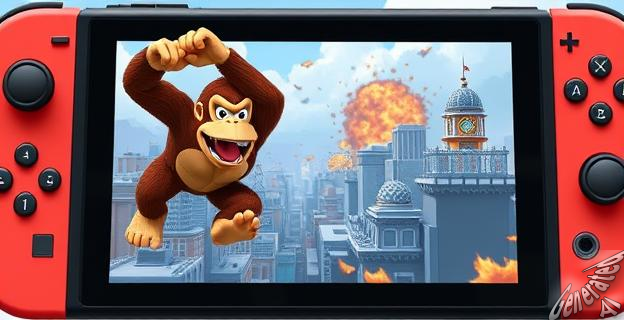 Donkey Kong Bananza alcanzará 1080p y 60 FPS en Switch 2