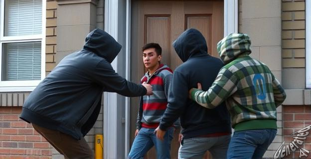 Seis menores detenidos por la agresión