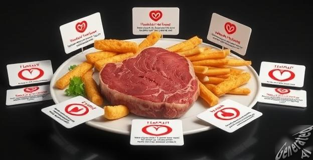 Carnes rojas y frituras elevan notablemente el colesterol LDL