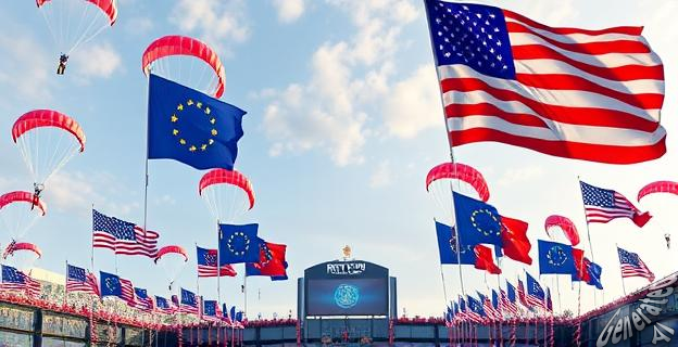 La Ryder Cup comenzó con una ceremonia respetuosa y un lapsus de Keegan Bradley