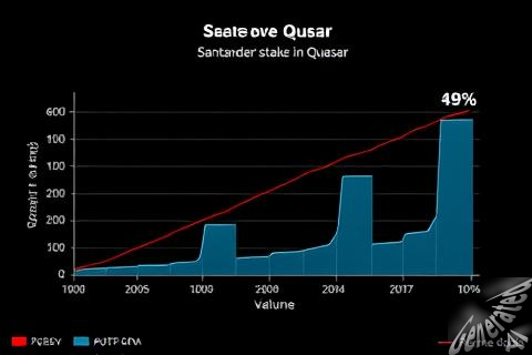 Santander reduce su participación en Quasar por debajo del 10%