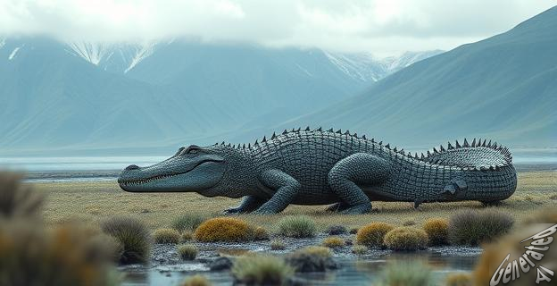Kostensuchus atrox medía 3,5 metros de largo y pesaba 250 kilos