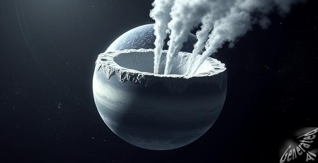 Moléculas orgánicas complejas en el océano subterráneo de Encélado