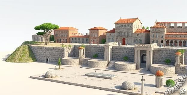 Luguvalium fue una ciudad plenamente romana con una muralla de piedra y un complejo termal de gran escala