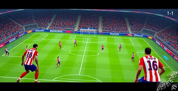 El Atlético de Madrid empató 1-1 con el Elche