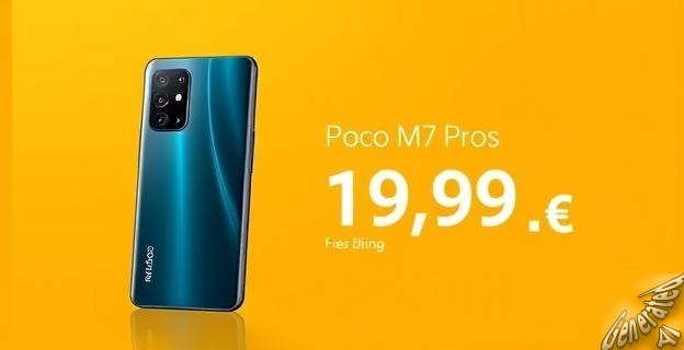 El precio del Xiaomi POCO M7 Pro 5G es de 179,99 €