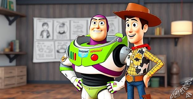 La escena más legendaria de Toy Story se planificó con storyboards antes de su animación por ordenador