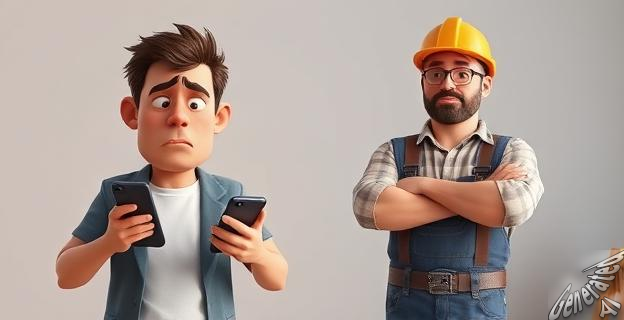 El carpintero prefirió no hacer la mesa