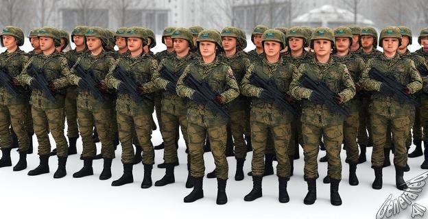 La Legión Rusa Libre está compuesta por cientos de personas