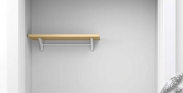 El estante colgante Purrpingla de Ikea