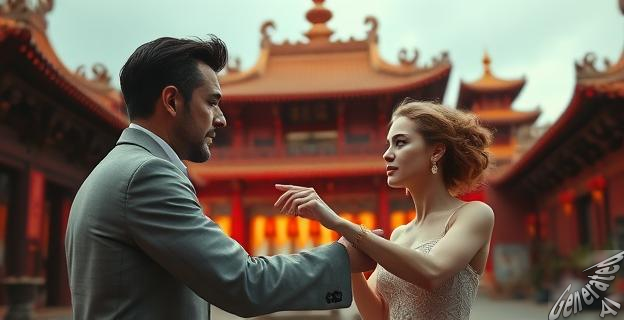 La película termina con un baile entre Doyle y Cynthia