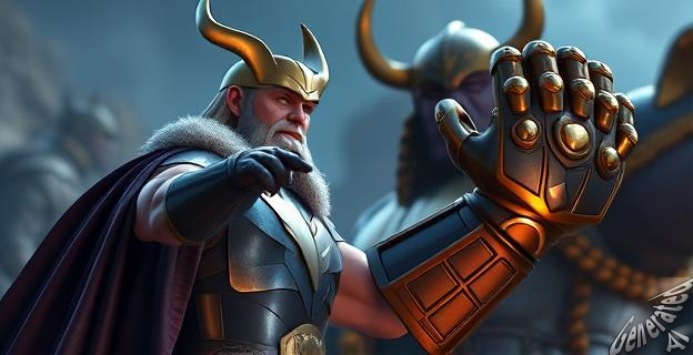 Odín podría haber derrotado a Thanos debido a sus poderes como usar magia oscura y manipular energías vitales