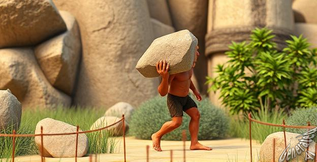 Los primeros homínidos transportaban rocas desde distancias de hasta 13 kilómetros para fabricar herramientas