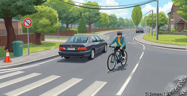 Reducir la velocidad 20 km/h para adelantar a ciclistas