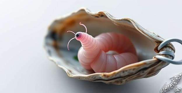 Un gusano marino de cuerpo blando perteneciente al grupo de los espiónidos