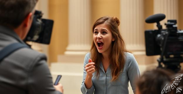 Macarena Olona insultó y amenazó a la reportera de RTVE