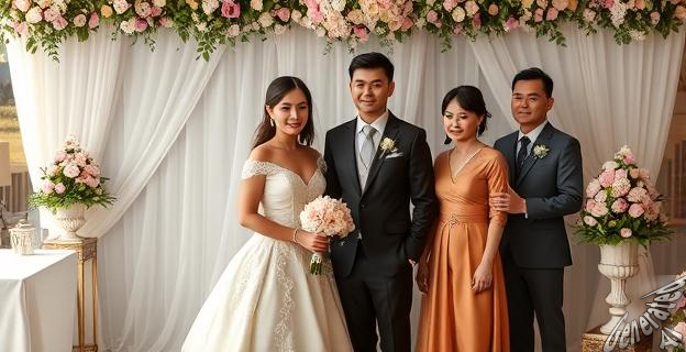 Los hermanos de Cayetano han asistido a su boda y han demostrado una relación unida