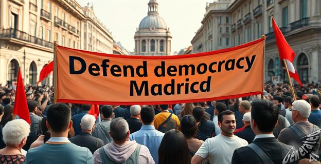 Feijóo canaliza la indignación popular para defender la democracia