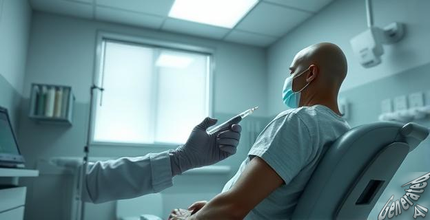 Gabriel inyecta una sustancia desconocida a Andrés