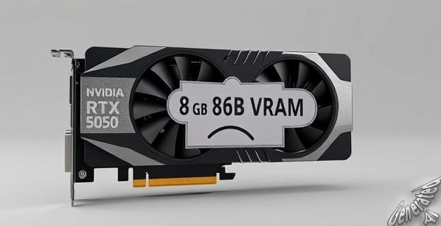 La RTX 5050 de NVIDIA tendrá solo 8 GB de VRAM