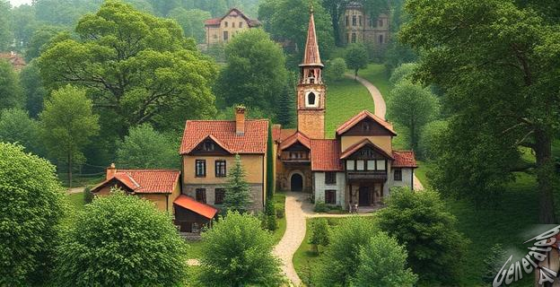 La parroquia de Tiñana es un pueblo con menos de un millar de habitantes