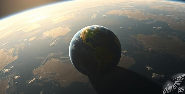 La sonda Tianwen-2 capturó una imagen de la Tierra desde 43 millones de kilómetros de distancia