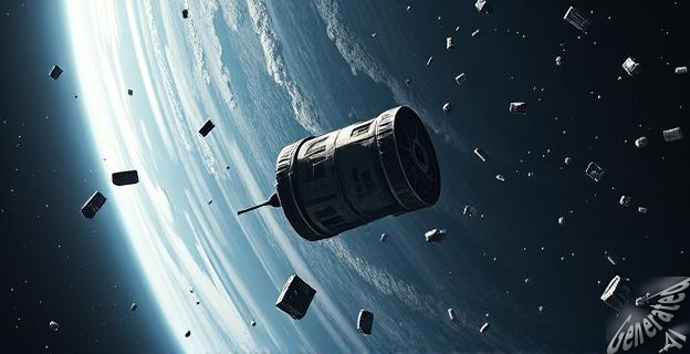 Un millón de fragmentos pueden perforar satélites