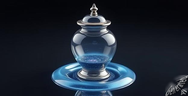 La mezcla de aceite, agua y partículas magnéticas de níquel adopta una estructura estable con forma de urna o jarrón