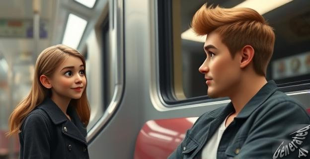 Una rubia top model se sentó a su lado y intercambiaron números de WhatsApp