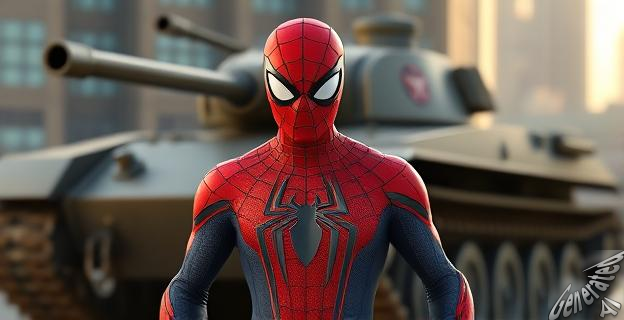 El teaser muestra el nuevo traje de Spider-Man y una escena con un tanque