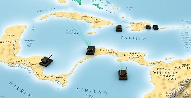 10.000 soldados y artillería insólita apuntando al Caribe