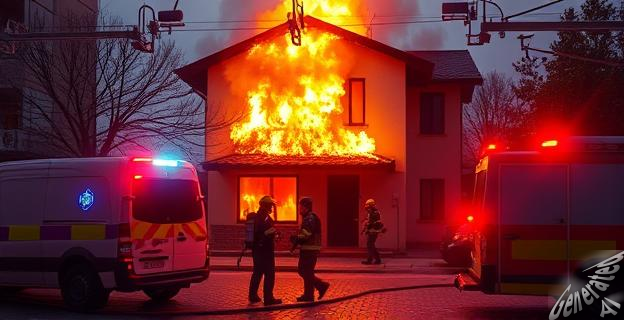 Una mujer falleció y dos personas resultaron afectadas por el humo