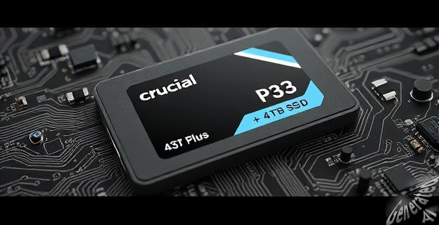 El Crucial P3 Plus de 4TB está disponible por 199,95 euros