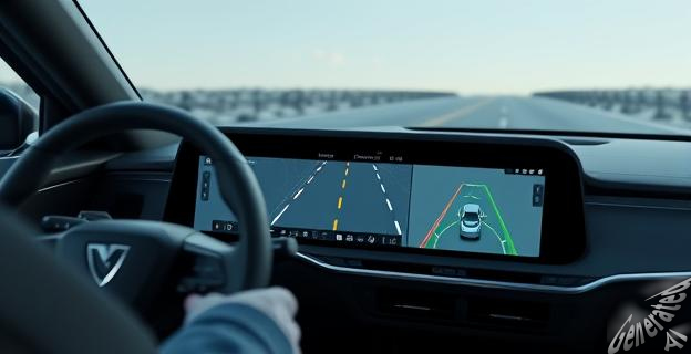 La guía de carriles en tiempo real se lanza en el Polestar 4