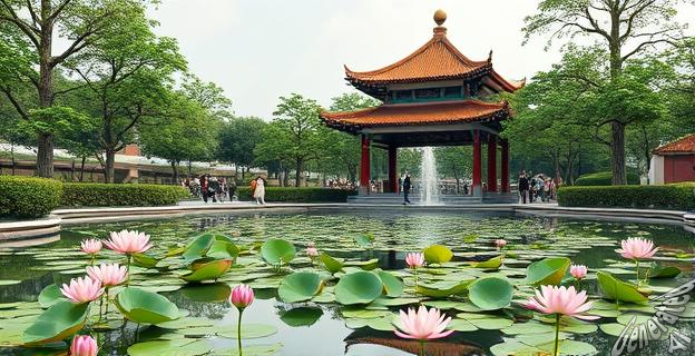La flor de loto simboliza pureza, elevación espiritual y renovación en la cultura china