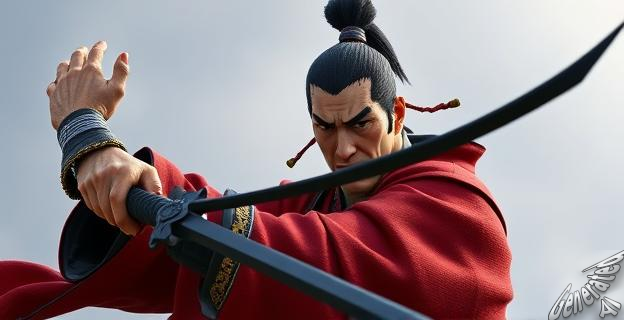 El color de la espada de cada personaje refleja su técnica y habilidad