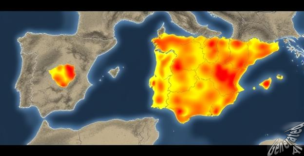 La ola de calor terminará el miércoles