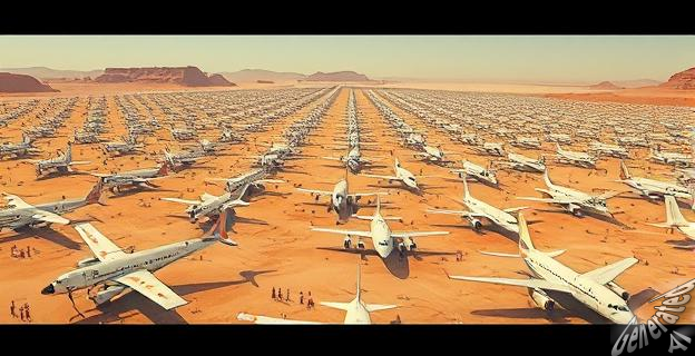 La Base Aérea Davis-Monthan alberga 4.500 aeronaves