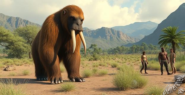 La presión antropogénica causó la extinción de los perezosos terrestres gigantes hace 12.000 años