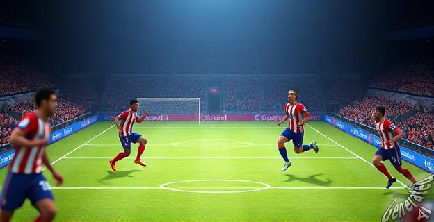 El Atlético de Madrid ganó 2-0